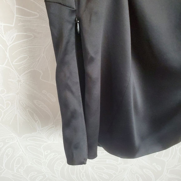 Lafayette 148 Black Silk Blouse Sleeveless Top Women's Size 6 100% Silk - Picture 8 of 9